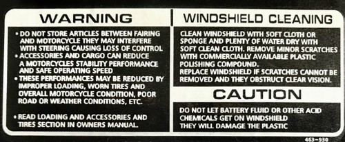 Honda 1000 adesivo - vf, decal