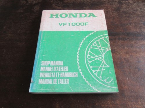 Honda vf1000f 1984 - vf1000f, shop