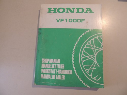 Honda 1000 1984 manuale - vf,