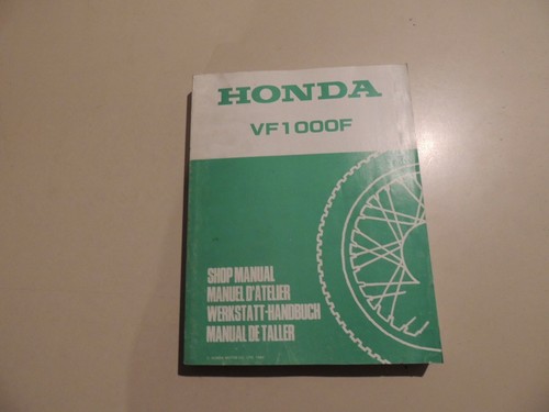 Honda 1000 1984 manuale - 1000, f