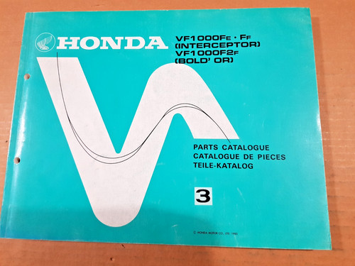 Catalogo ricambi honda 1000 - vf,